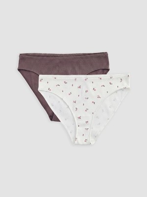 Lc Waikiki Yeni Sezon Çiçekli Bikini Külot 2'li