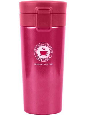 Slosh Bardak Termo Kupa Kapak Travel Mug Seyehat Kupası Bardak Thermo Fincanı Sızdırmaz Yalıtımlı Ya