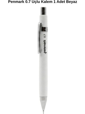 Penmark Triforce Versatil Kalem 0.7 Uçlu Tekli Beyaz