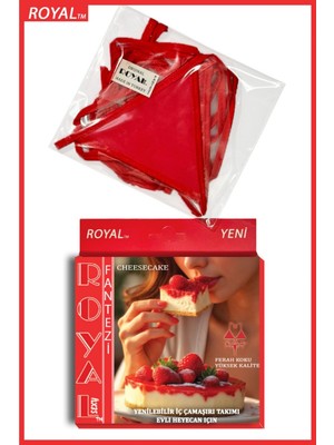 Tak Store Cheesecake Aromalı Yenilebilir Alt Üst Iç Çamaşırı