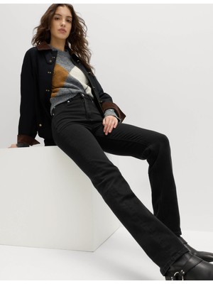 Marks & Spencer Magic Shaping Yüksek Bel Straight Leg Jean Pantolon
