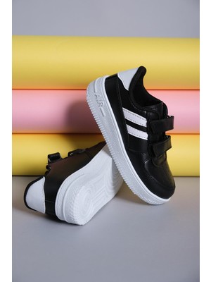 Empressco Rahat ve Şık Unisex Çocuk Sneaker, Kalın Taban ve Bant Detaylı Tasarım