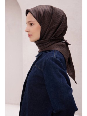 Belli Twill Ipek Eşarp 25KA4209D01 57 Nostalji