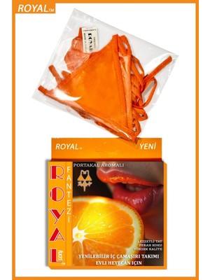 Tak Store Portakal Aromalı Yenilebilir Alt Üst Takım Iç Çamaşır