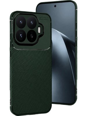 Zenvia Xiaomi Mi 17T Auto Focus Karbon Kapak - Koyu Yeşil