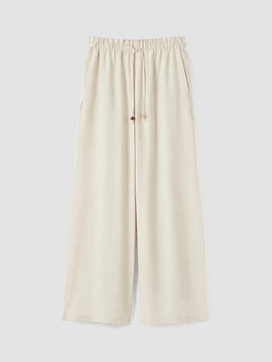 Lc Waikiki Yeni Sezon Beli Lastikli Geniş Paça Kadın Pantolon