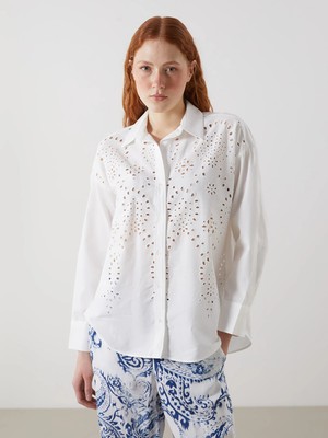 Lc Waikiki Yeni Sezon Oversize Kadın Gömlek