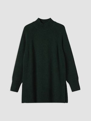 Lc Waikiki Yeni Sezon Yarım Balıkçı Yaka Oversize Kadın Triko Tunik