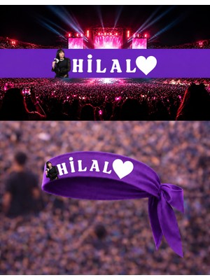Lovver Manifest Konser Bandanası Lidya Esin Mina Zoktay Hilal Sueda  Yazılı Bandana