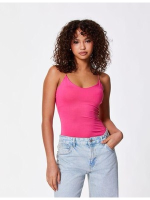 Aida Fashion Ince Askılı Bodysuit