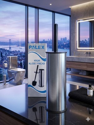 Palex Metal Tuvalet Wc Fırçası Klozet Fırçası
