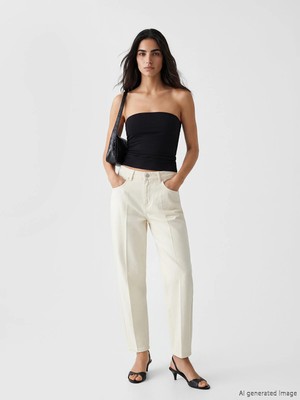 Lc Waikiki Yeni Sezon Barrel Fit Kadın Jean Pantolon