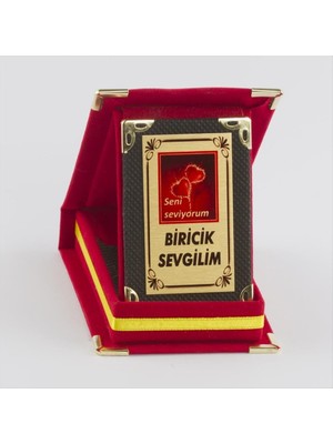 Zero Land Novapazr Biricik Sevgilim Plaketi-Kırmızı