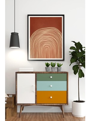 Müze Poster Çerçevesi Orta Meşe 40 6 x 50 8 cm Tek