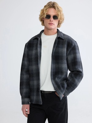 Lc Waikiki Yeni Sezon Regular Fit Yün Karışımlı Erkek Gömlek Ceket