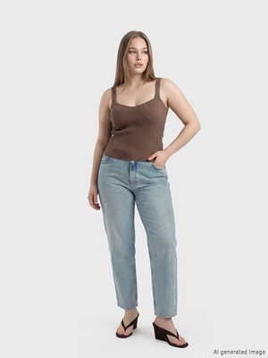 Lc Waikiki Yeni Sezon Slim Mom Kadın Jean Pantolon