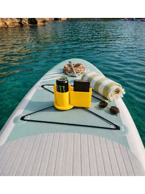 Msv Studio 3d Sup Board Telefon & Içecek Tutucu Organizer | Paddle Board Bardaklık | Çok Amaçlı Su Sporları Aksesuarı