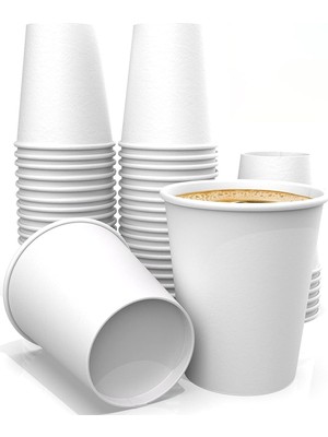 Oz Karton Bardak 500 Adet Yeşil Beyaz Desenli Espresso-Türk Kahvesi