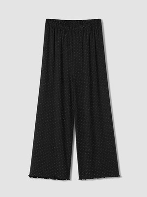Lc Waikiki Yeni Sezon Puantiyeli Geniş Paça Kadın Pijama Alt