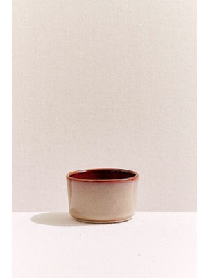 Paşabahçe Petek Seramik Ramekin Amber, Dekoratif, 1 Adet