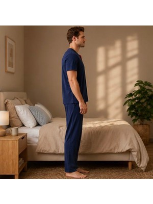 Sude Erkek Kısa Kol Pijama Takımı