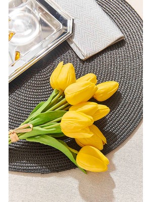 Paşabahçe Lale Demeti 25 cm Sarı, Dekoratif, 1 Adet