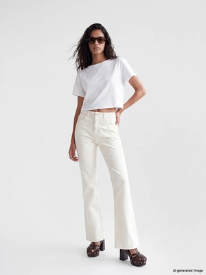 Lc Waikiki Yeni Sezon Flare Kadın Jean Pantolon