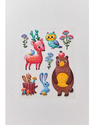 Paşabahçe Orman Duvar Sticker, Dekoratif, 1 Adet