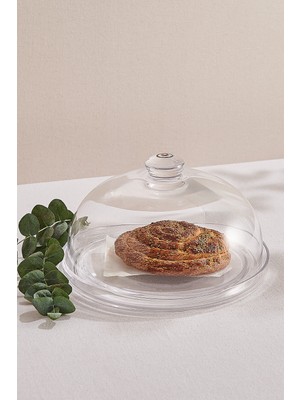 Paşabahçe Cheese Dome 27 Cm, Dekoratif, 1 Adet