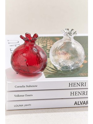 Paşabahçe Mini Nar 7 Cm, Dekoratif, 1 Adet