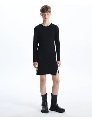 Lc Waikiki Yeni Sezon Bisiklet Yaka Kadın Bodycon Elbise