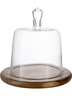 Paşabahçe Cheese Dome 23 cm Ahşap, Dekoratif, 1 Adet