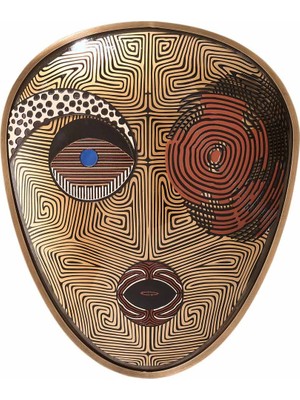 Paşabahçe Popart Mask 5, Dekoratif, 1 Adet
