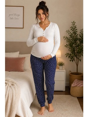 Meghan L.A Hamile Pijama Alt