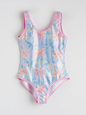 Lc Waikiki Yeni Sezon Baskılı Kız Çocuk Mayo
