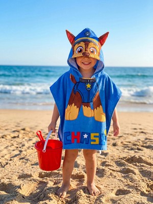 Lc Waikiki Yeni Sezon Paw Patrol Baskılı Erkek Çocuk Panço Havlu