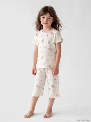 Lc Waikiki Yeni Sezon Kız Bebek Kaprili Pijama Takımı