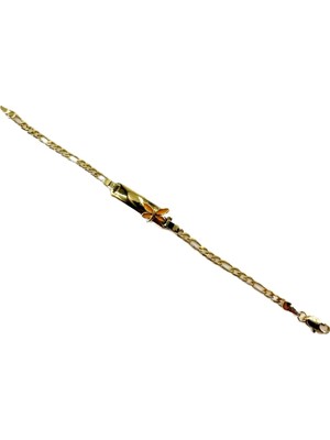 Zenvia Renk  Pirinç cm Bileklik 14 Cm  - KBL0529