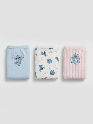 Lc Waikiki Yeni Sezon Stitch Baskılı Kız Çocuk Külot 3'lü