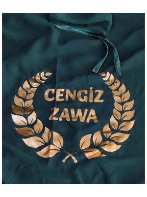 Zeytin Dalı Motif Isimli Damat Şalı