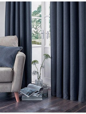 Premier Home Nova Blackout Lacivert Fon 150X260 cm