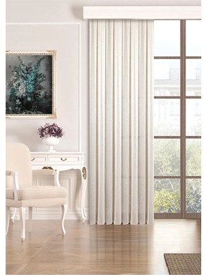 Premier Home Vega Bej 170X270 cm Tül Perde