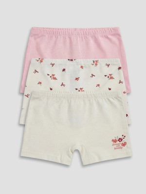 Lc Waikiki Yeni Sezon Kız Çocuk Boxer 3'lü
