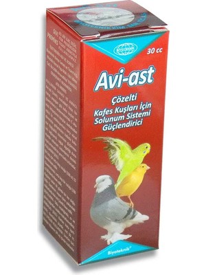 Biyoteknik Avi-Ast Kuşlar Için Solunum Sistemi Güçlendirici 30