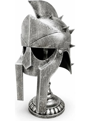 Uslucan Alışveriş Gladyatör Miğferi Biblosu - Metal - 53X16 cm Dekoratif Obje