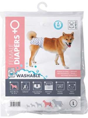 M-Pets M- Dişi Için Yıkanabilir Külot (L)