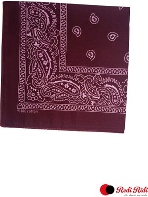 Redi Ridi Bandana Klasik Bordo