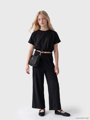 Lc Waikiki Yeni Sezon Loose Fit Kız Çocuk Pantolon