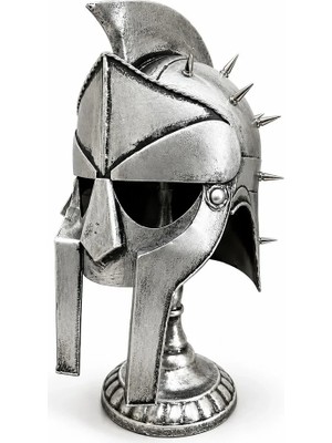 Uslucan Alışveriş Spartalı Gladyatör Miğferi Biblosu - Metal - 45X20 cm Dekoratif Obje