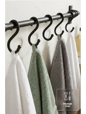 İlkyaz Fashion 8 Kancalı Yapışkanlı Askı Aparatı